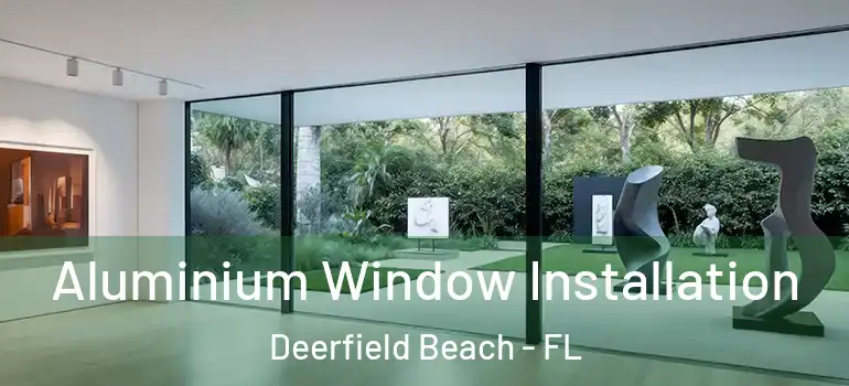  Aluminium Window Installation Deerfield Beach - FL