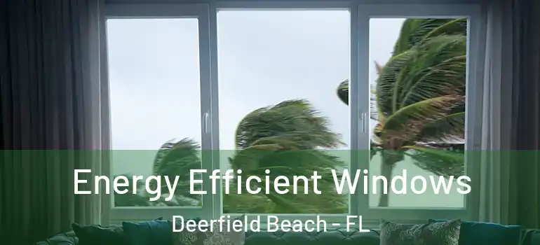  Energy Efficient Windows Deerfield Beach - FL