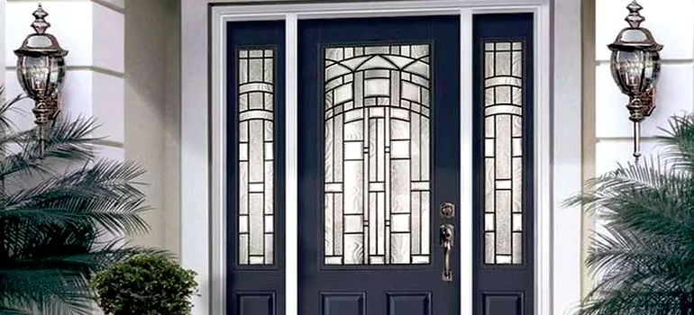 Stained Glass Door Panels in Deerfield Beach, FL