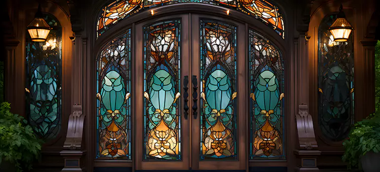 Wrought Iron Storm Door in Deerfield Beach, FL