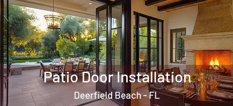  Patio Door Installation Deerfield Beach - FL