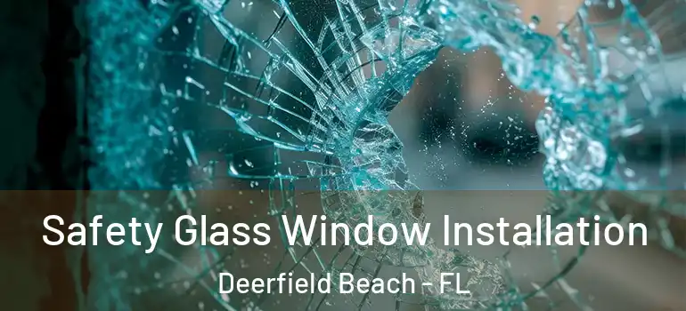  Safety Glass Window Installation Deerfield Beach - FL