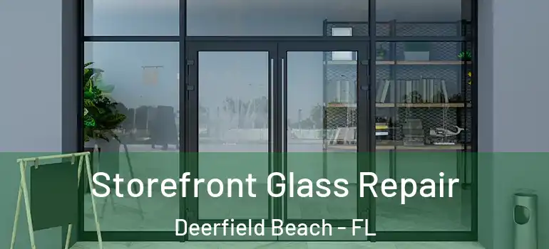  Storefront Glass Repair Deerfield Beach - FL