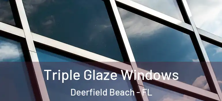  Triple Glaze Windows Deerfield Beach - FL