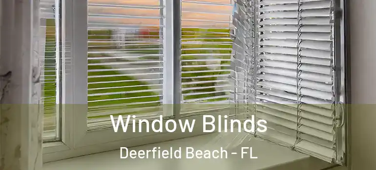  Window Blinds Deerfield Beach - FL